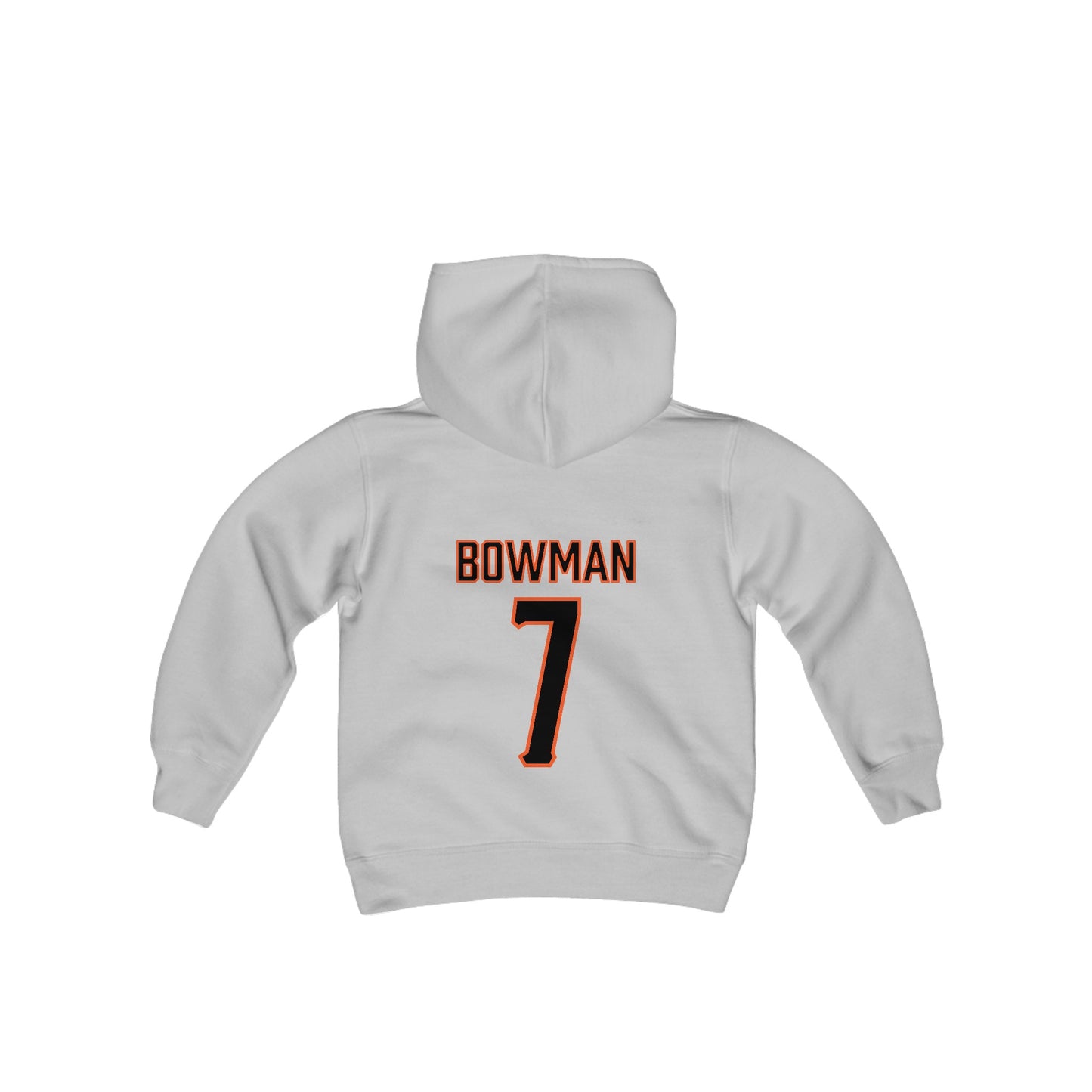 Youth Alan Bowman #7 Cursive Cowboys Hoodie