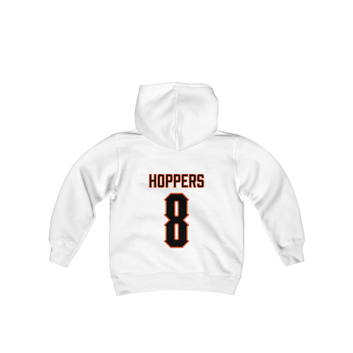 Youth Katelyn Hoppers #8 Cursive Cowgirls Hoodie