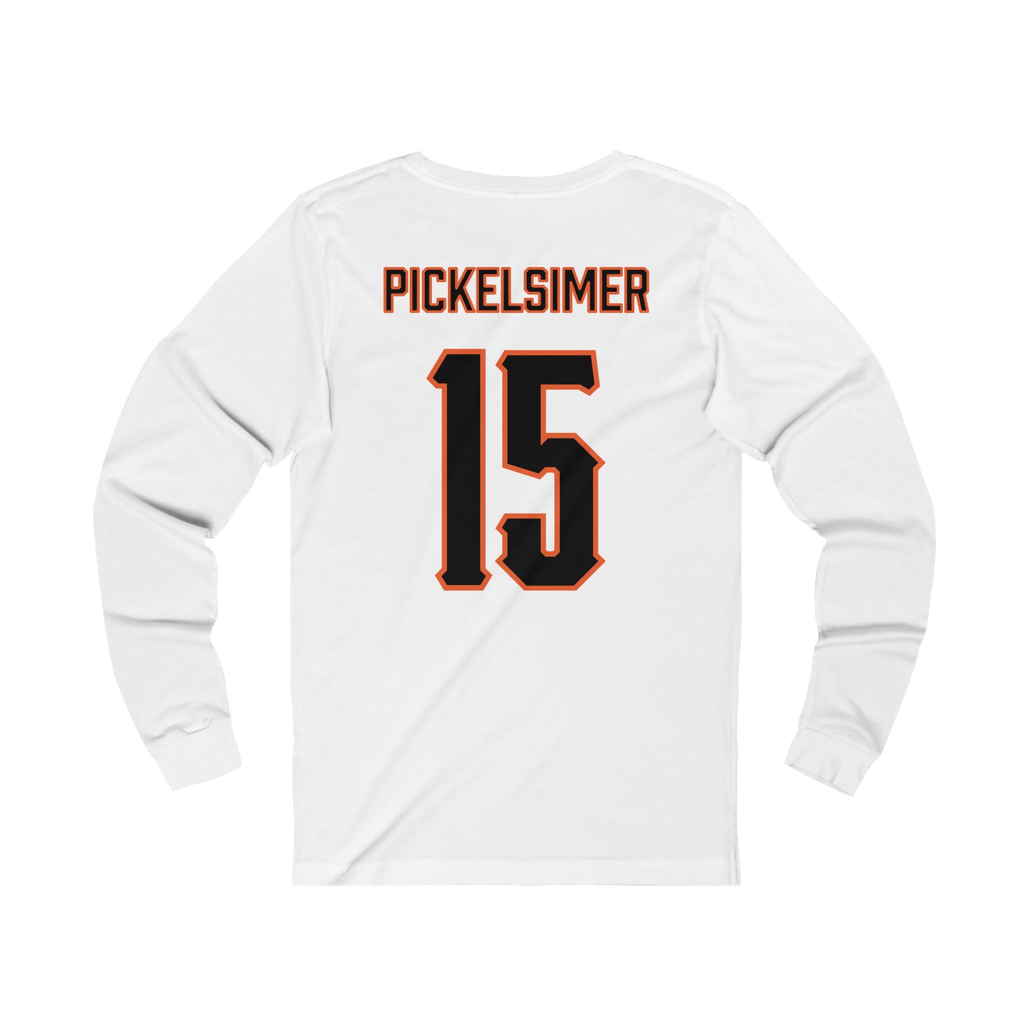 Logan Pickelsimer #15 Cursive Cowgirls Long Sleeve T-Shirt