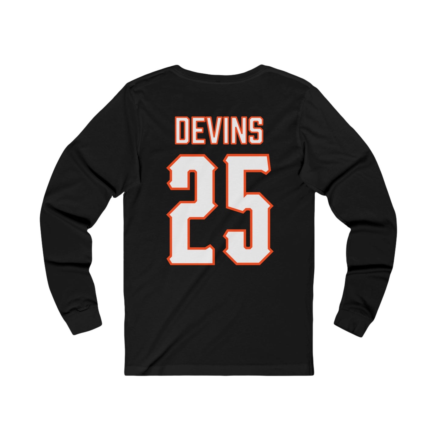 Hudson Devins #25 Cursive Cowboys Long Sleeve