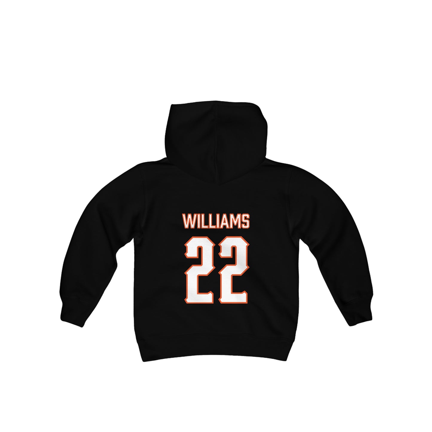 Youth C.J. Williams #22 Cursive Cowboys Hoodie