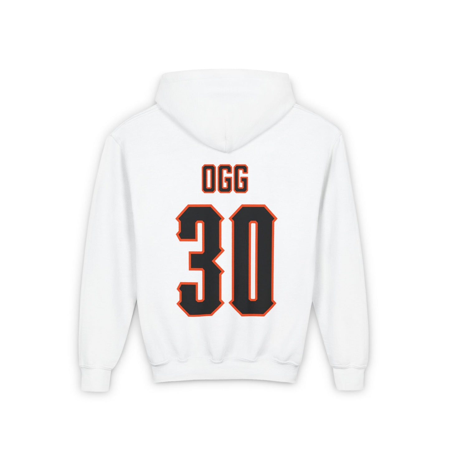 Youth Kathryn Ogg #30 Cursive Cowgirls Hoodie