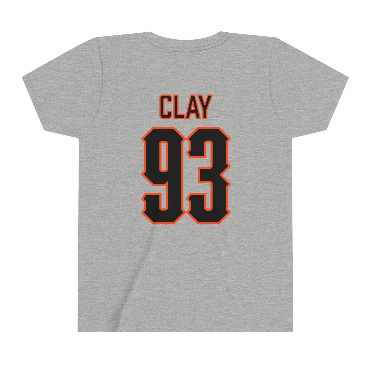 Youth Collin Clay #93 Cursive Cowboys T-Shirt