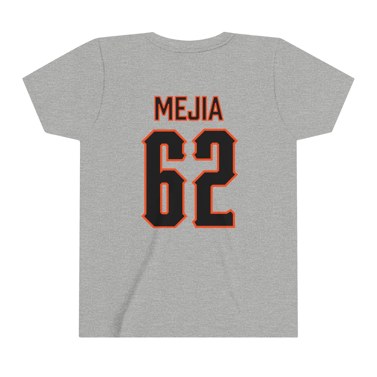 Youth Jamison Mejia #62 Cursive Cowboys T-Shirt