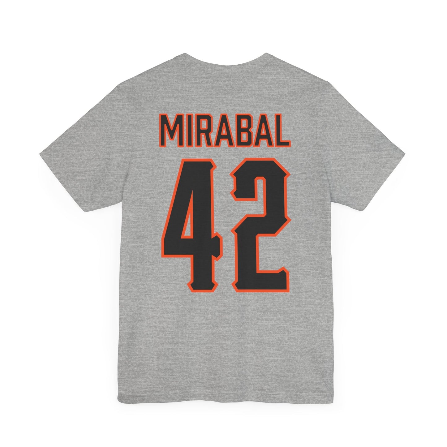 Grant Mirabal #42 Cursive Cowboys T-Shirt