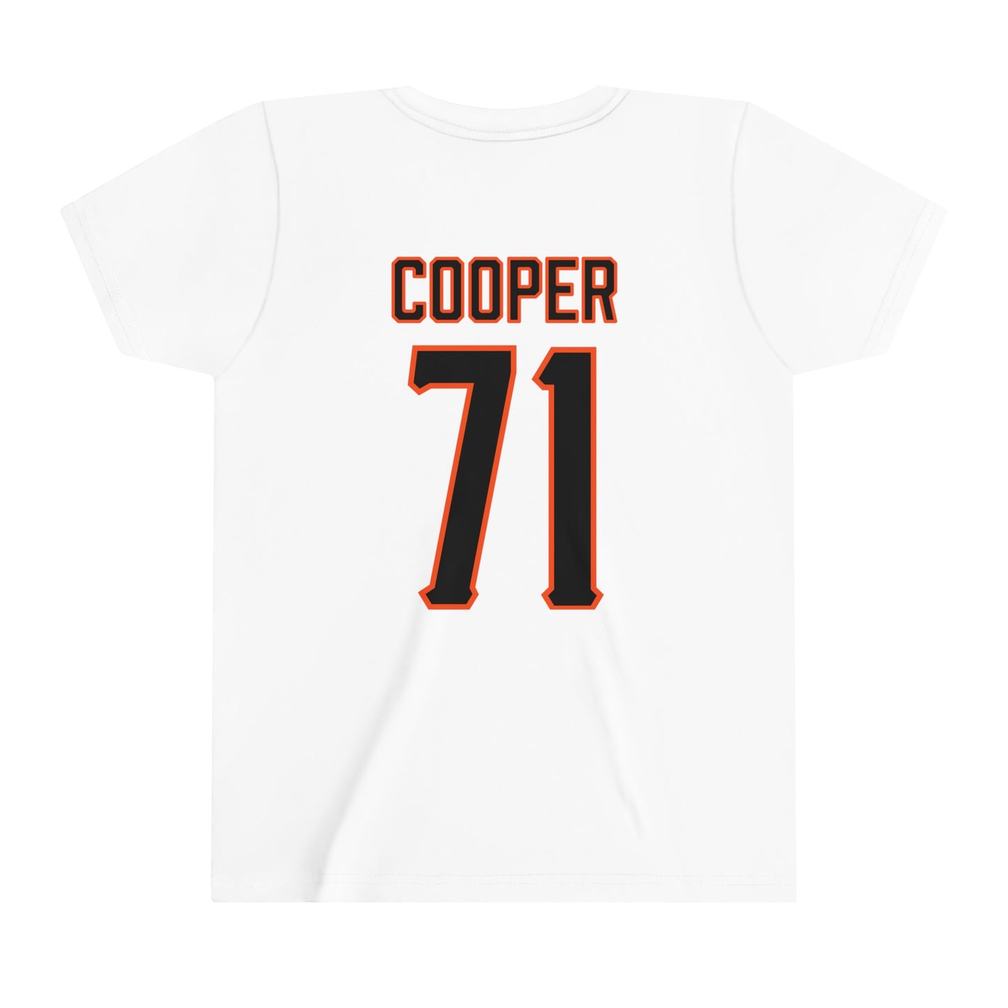 Youth Dalton Cooper #71 Cursive Cowboys T-Shirt