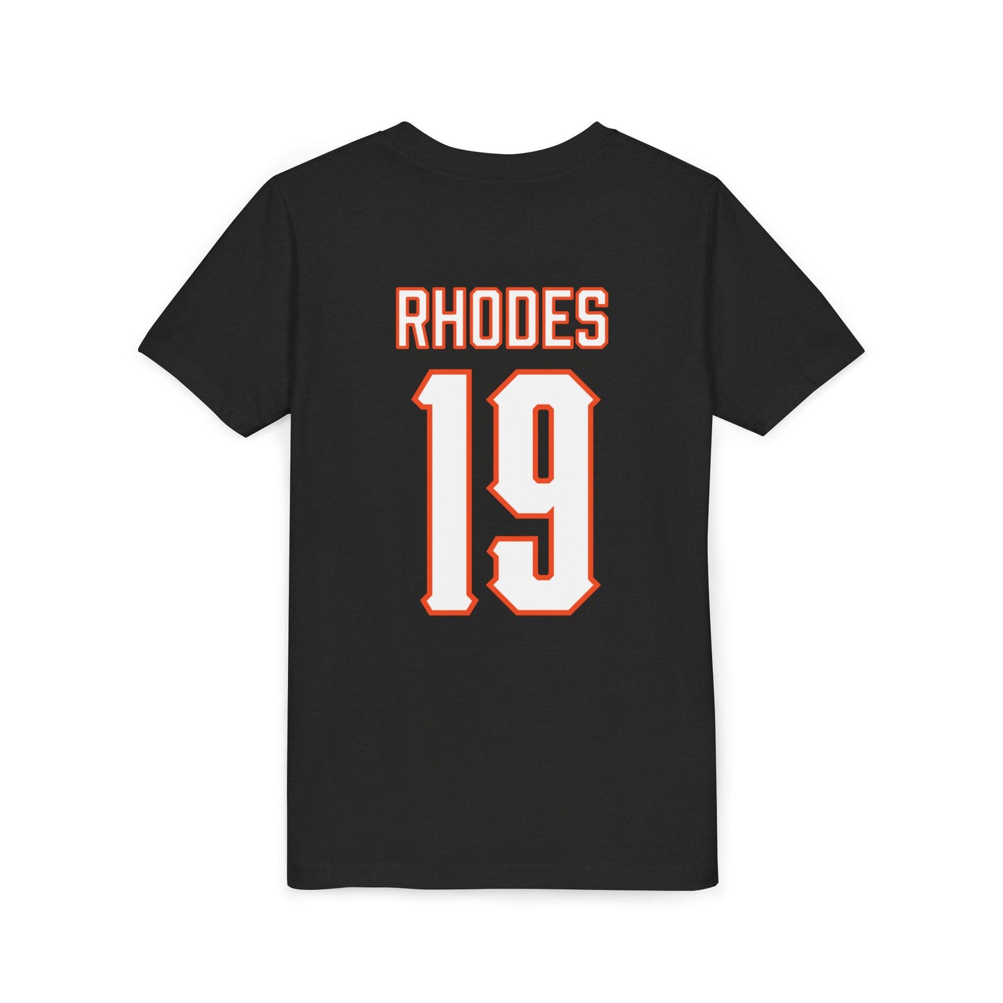 Youth Stormy Rhodes #19 Cursive Cowboys T-Shirt