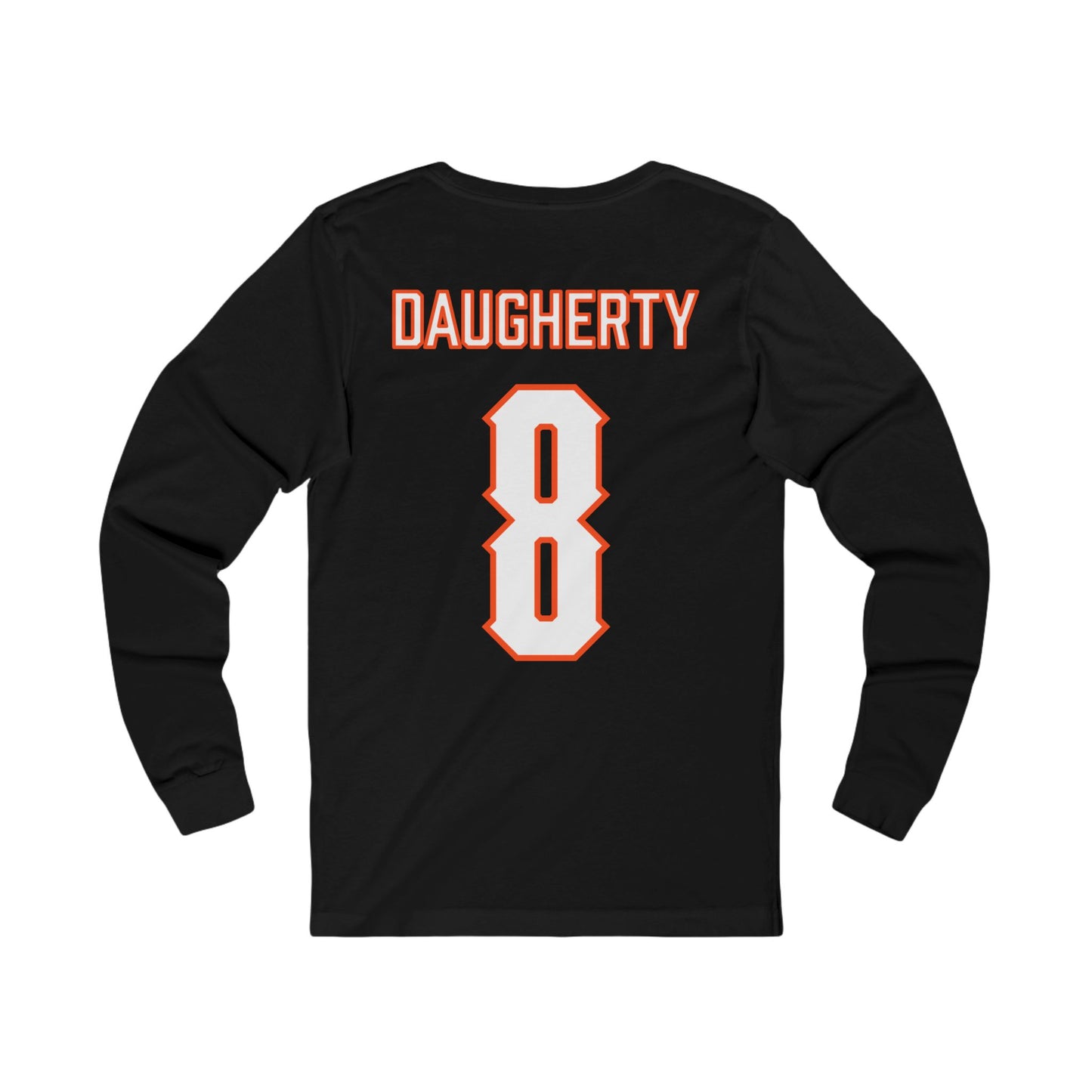 Ian Daugherty #8 Cursive Cowboys Long Sleeve