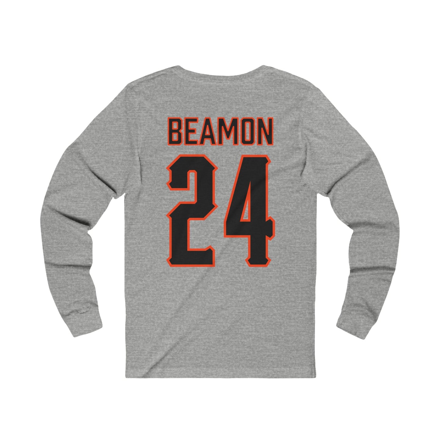 Dekelvion Beamon #24 Cursive Cowboys Long Sleeve