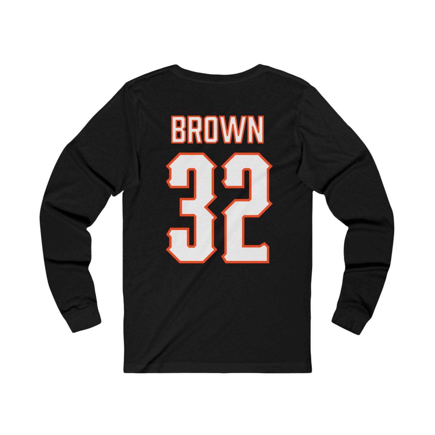 Gabe Brown #32 Cursive Cowboys Long Sleeve