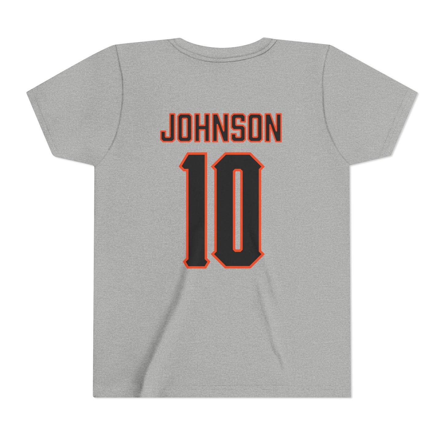 Youth Keeley Johnson #10 Cursive Cowgirls T-Shirt