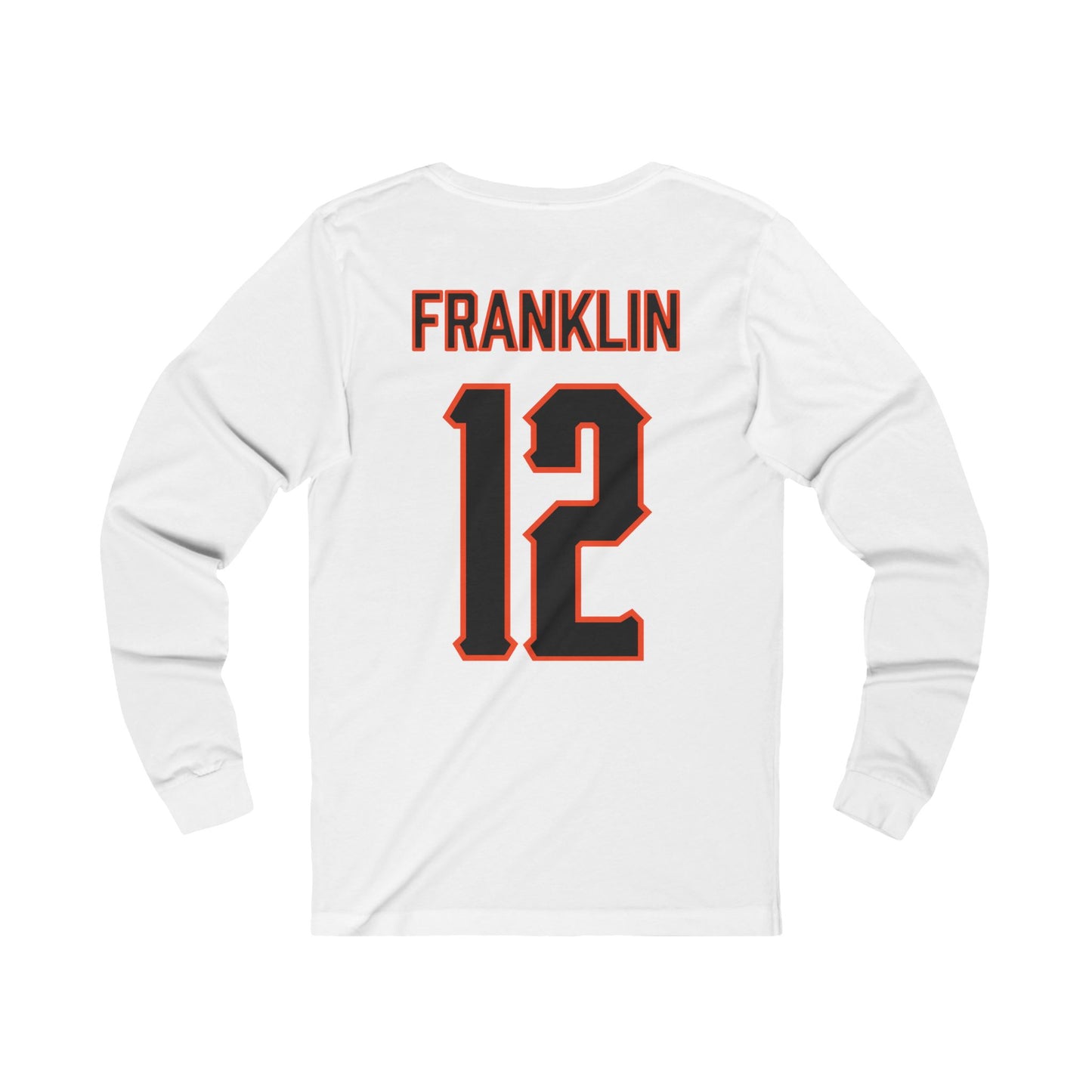 Kam Franklin #12 Cursive Cowboys Long Sleeve