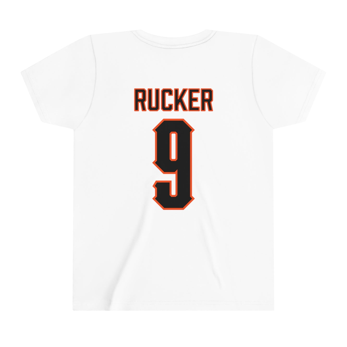 Youth Trey Rucker #9 Cursive Cowboys T-Shirt