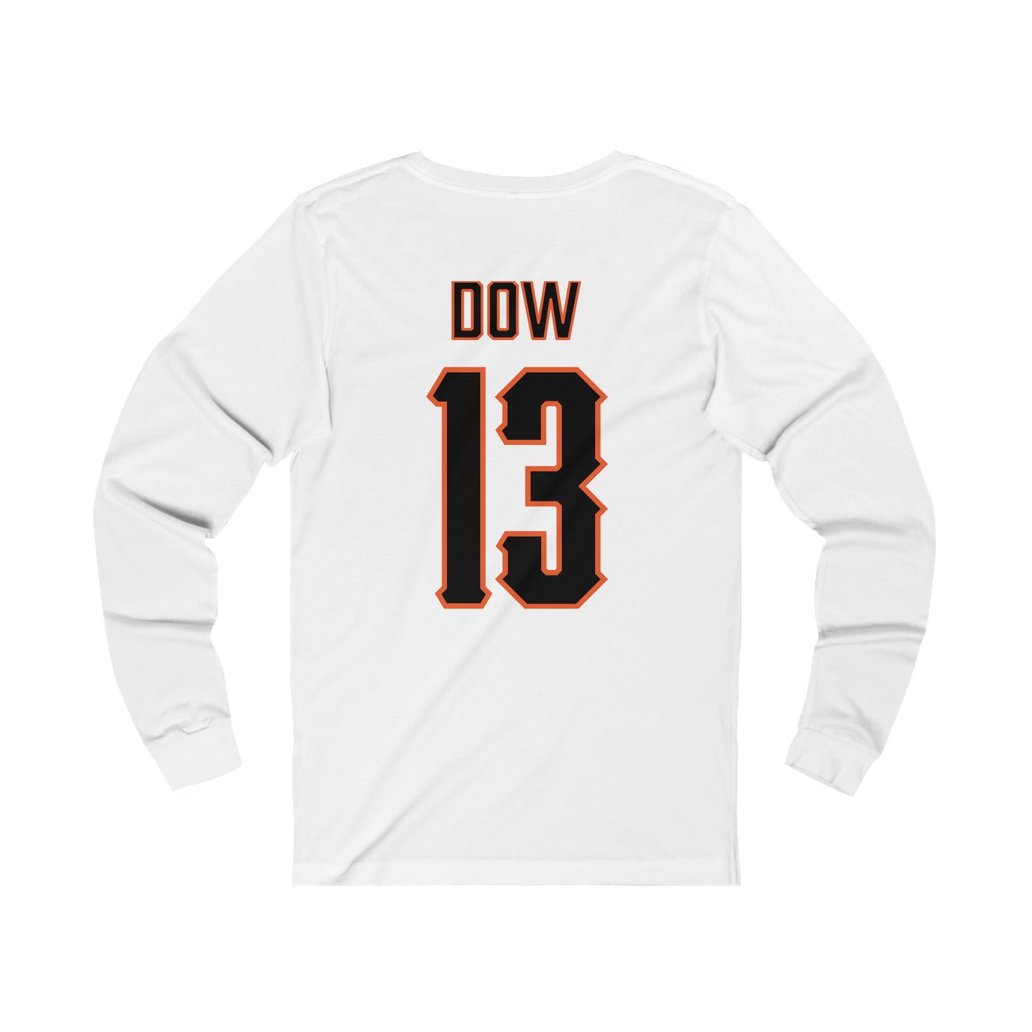 Connor Dow  #13 Cursive Cowboys Long Sleeve T-Shirt