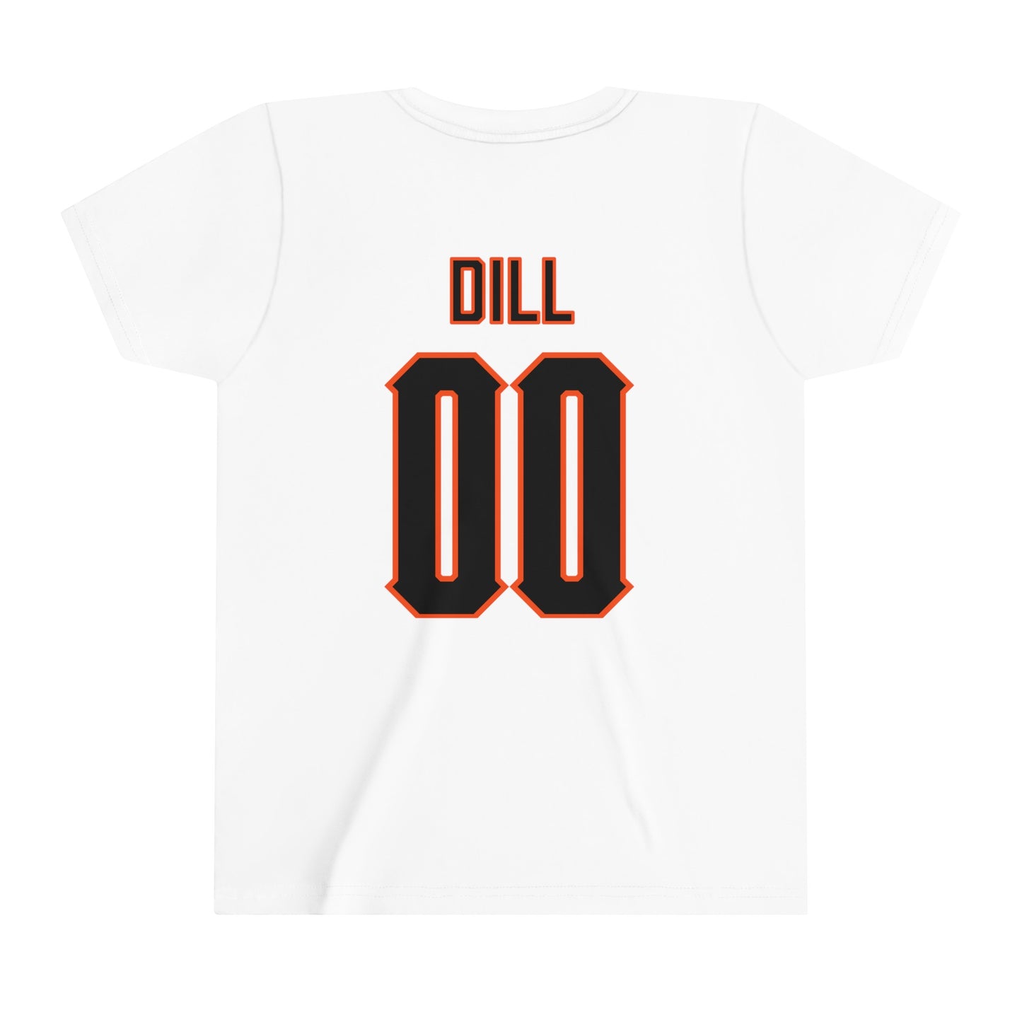 Youth Caroline Dill #0 Cursive Cowgirls T-Shirt