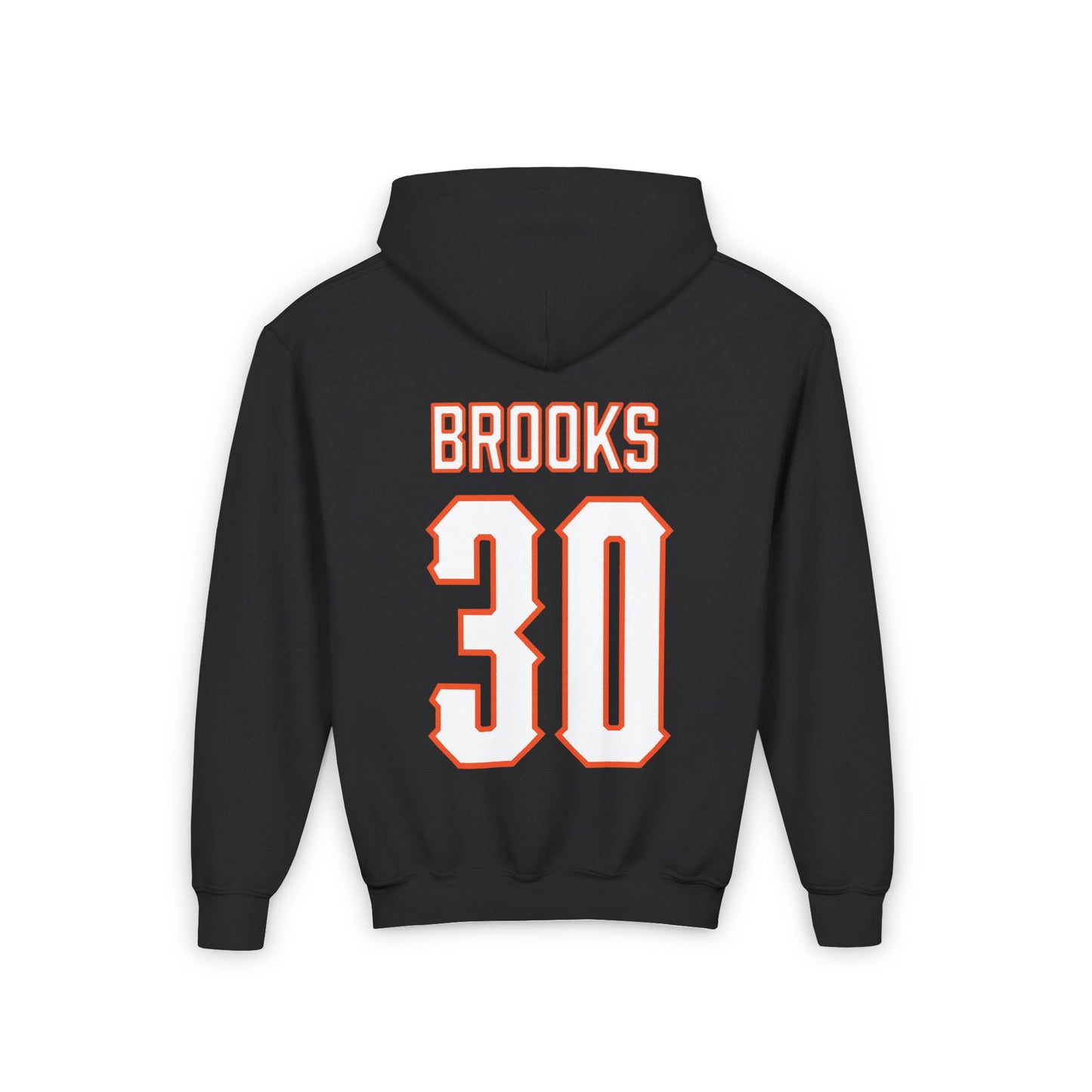 Youth Braylon Brooks #30 Cursive Cowboys Hoodie