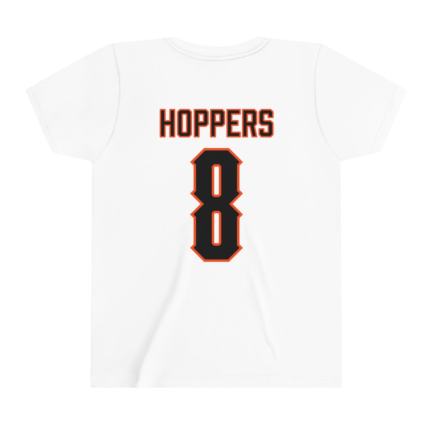 Youth Katelyn Hoppers #8 Cursive Cowgirls T-Shirt