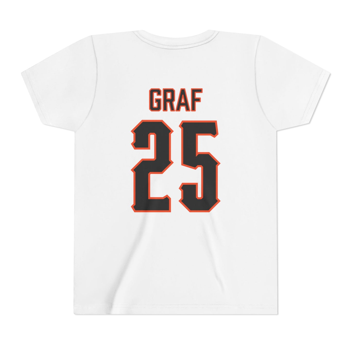 Youth Macy Graf #25 Cursive Cowgirls T-Shirt