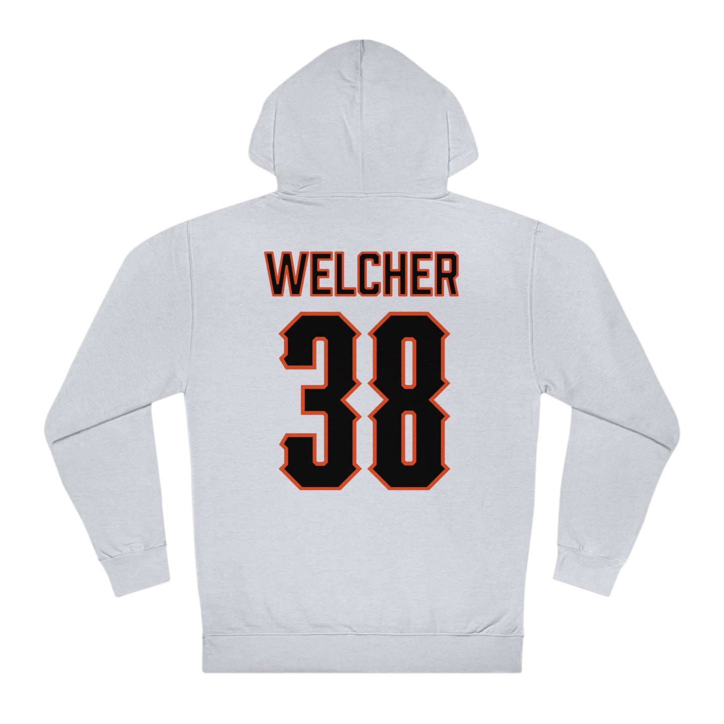 Kade Welcher #38 Cursive Cowboys Hoodie