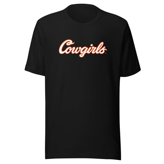 Megan Bloodworth #55 Cursive Cowgirls T-Shirt